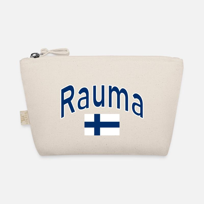 Drapeau finlandais de Rauma Trousse biologique