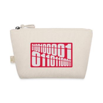 Binary Code Program Language - Organic Pouch - nature - Front