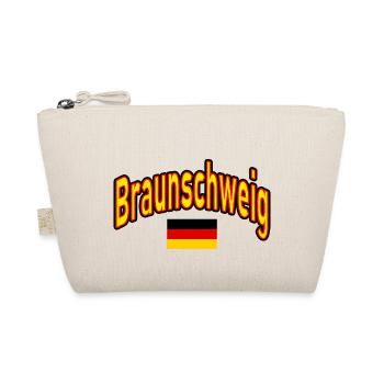 Braunschweig deutschland flagge - Bio-Täschchen - Natur - Vorne