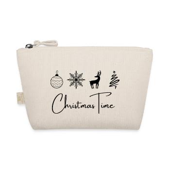 Christmas Time - Organic Pouch - nature - Front