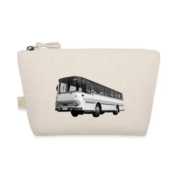 Fleischer Bus Gera DDR Ostalgie Oldtimer - Bio-Täschchen - Natur - Vorne