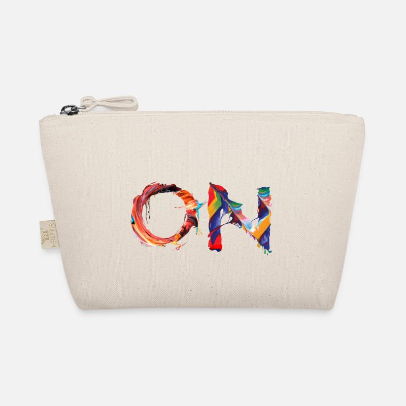 ON – Design de couleur abstrait avec une puissance de déclaration Trousse biologique