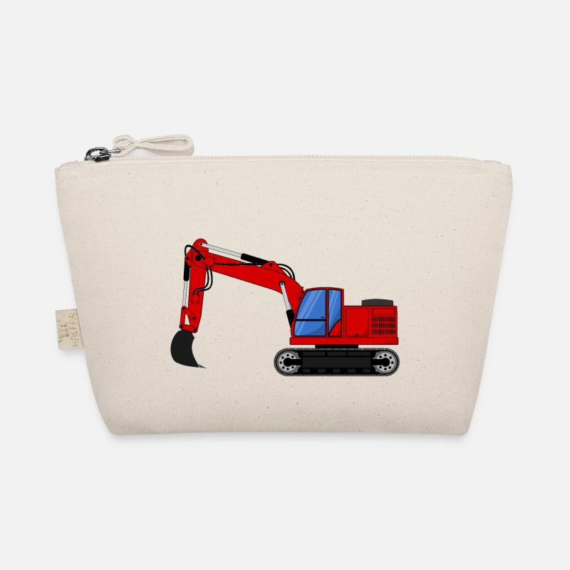 Excavators Excavators red Organic Pouch
