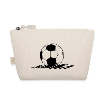 Fußball Soccer - Bio-Täschchen - Natur - Vorne