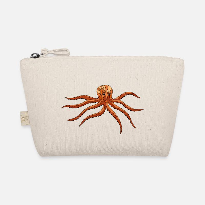 Krake Bio-Täschchen