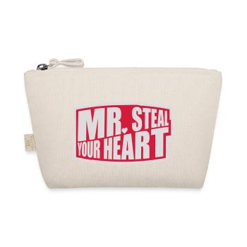 mr steal your heart - Organic Pouch - nature - Front