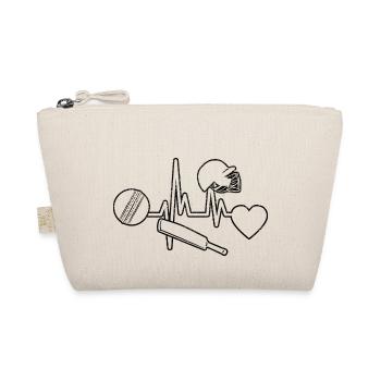 Cricket Team Gift Cricket Slogan Cricket Fan - Organic Pouch - nature - Front