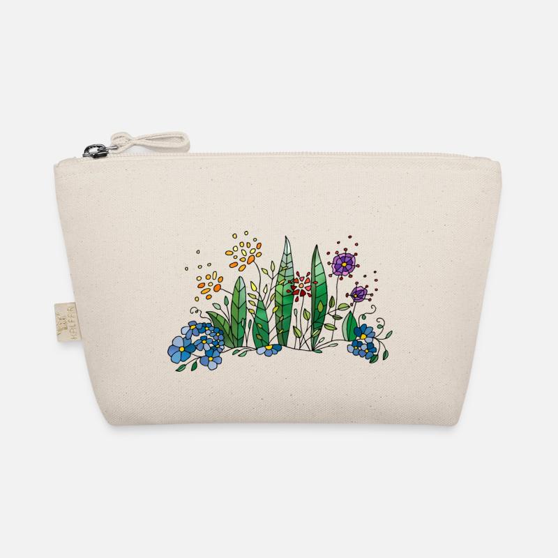Blumen - Bio-Täschchen - Natur