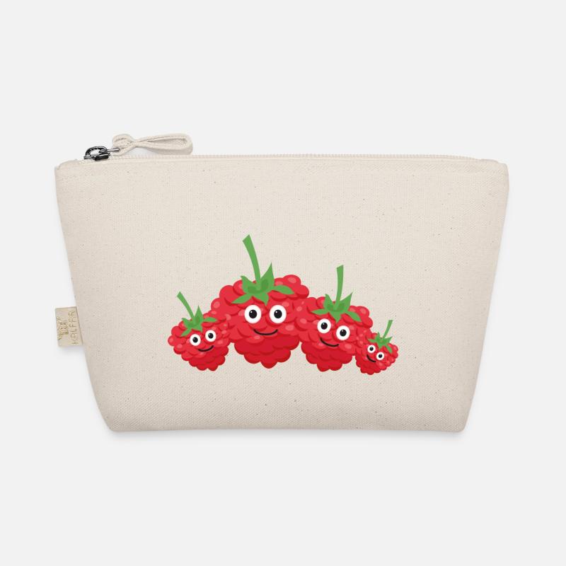 himbeeren,familie,beeren,himbeere - Bio-Täschchen - Natur