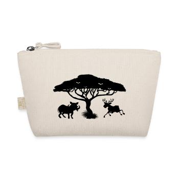 Safari Zoo Animal Safari Zoo - Organic Pouch - nature - Front