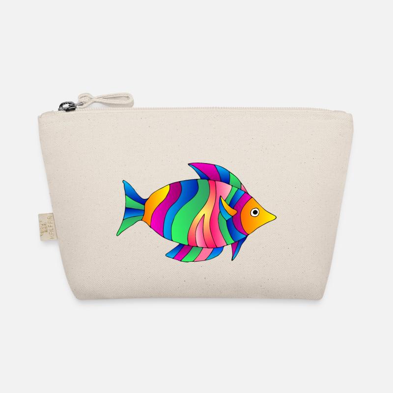 Colorful fish Organic Pouch