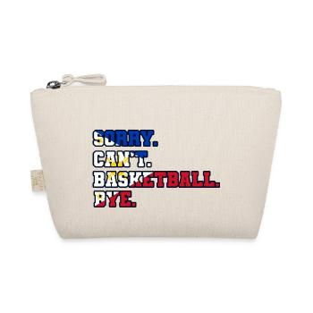 Philippines Filipino Flag Basketball I Gift - Organic Pouch - nature - Front