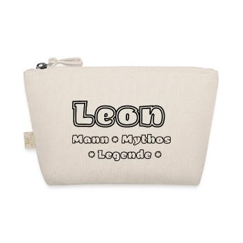 Leon - der Mann, der Mythos, die Legende - Bio-Täschchen - Natur - Vorne