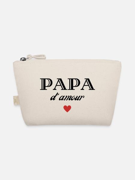 papa d'amour - Trousse biologique - nature - Devant