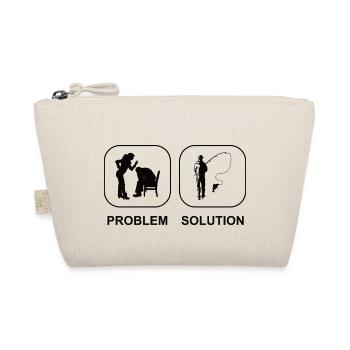 Fishing Fishing Fishing Fishing hooks Fishing - Organic Pouch - nature - Front