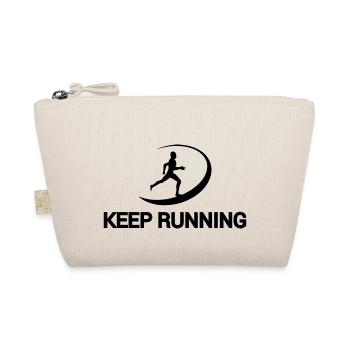 Biking Running Marathon Triathlon Bike - Organic Pouch - nature - Front