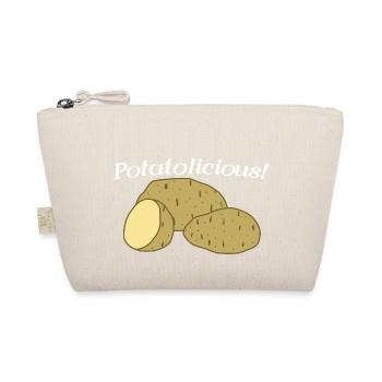 Funny Quote Potatolicious Potatoe Fan Hobby Chef - Organic Pouch - nature - Front