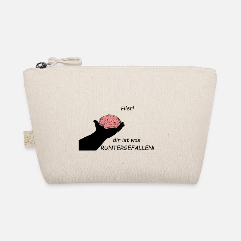 Hier! Dir ist was RUNTERGEFALLEN! Bio-Täschchen