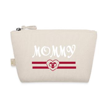 Schwangerschaft Babyparty Babyshower Boy Girl - Bio-Täschchen - Natur - Vorne