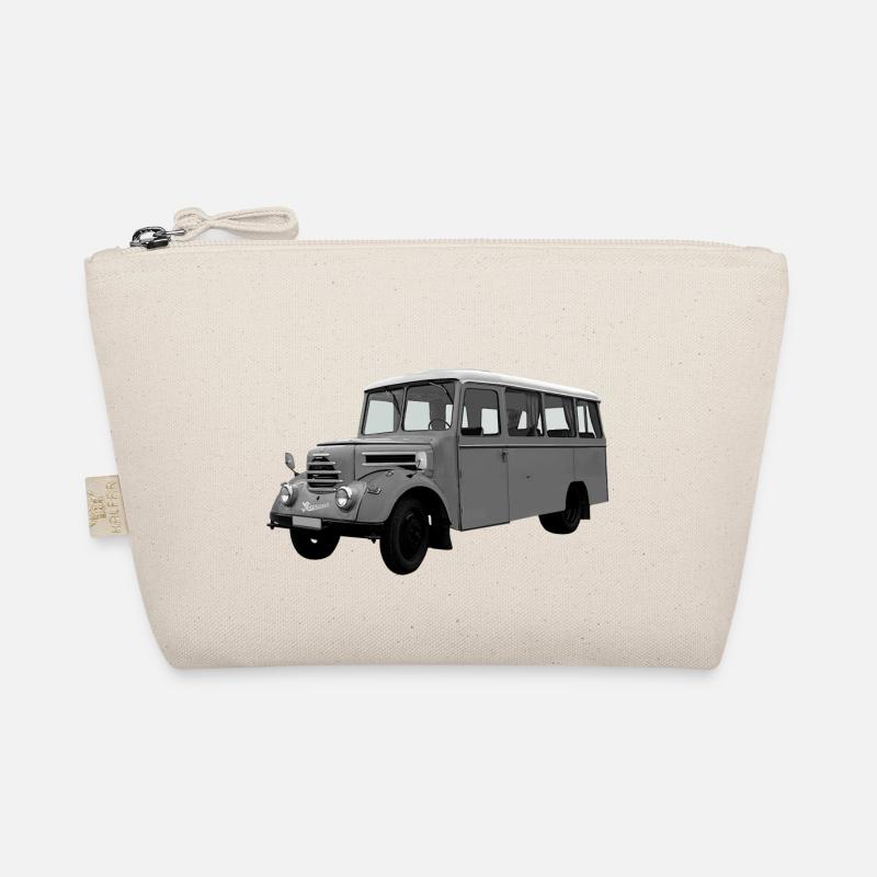 Bus Garant Robur Zittau DDR Oldtimer Ostalgie - Bio-Täschchen - Natur