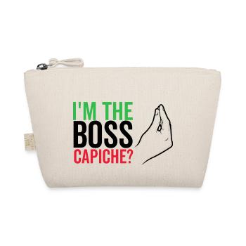 Je suis le patron Capiche - Trousse biologique - nature - Devant