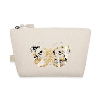 Mystic butterfly butterfly mandala yoga boho flower - Organic Pouch - nature - Front