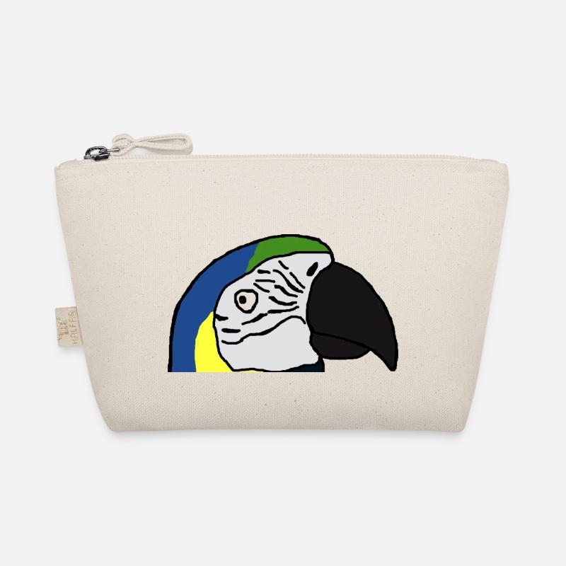 blue macaw Organic Pouch
