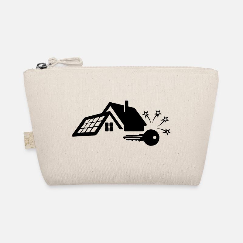 Shadow image of key for a new house Organic Pouch