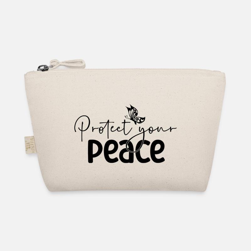 Protect your Peace - Bio-Täschchen - Natur