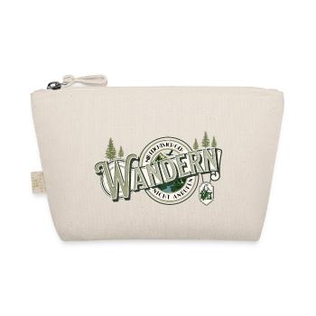 Wandern Hobby Vintage Mountain Funny Wanderer - Bio-Täschchen - Natur - Vorne