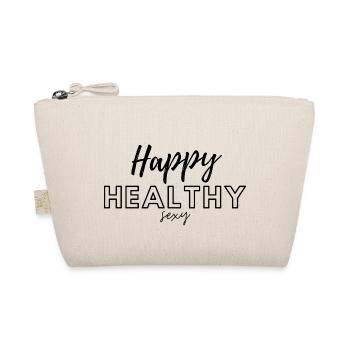 Happy Healthy Sexy - Bio-Täschchen - Natur - Vorne
