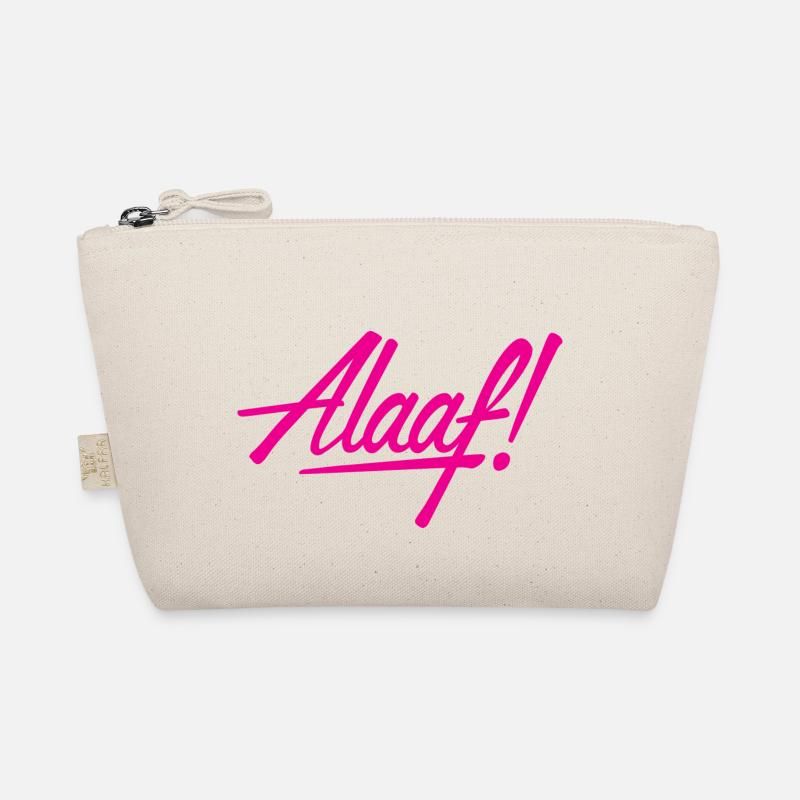 Alaaf! Design rosa Bio-Täschchen