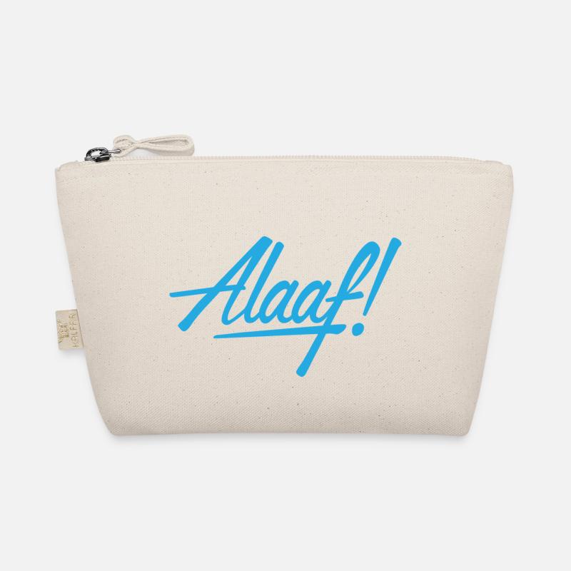 Alaaf! Design blau Bio-Täschchen