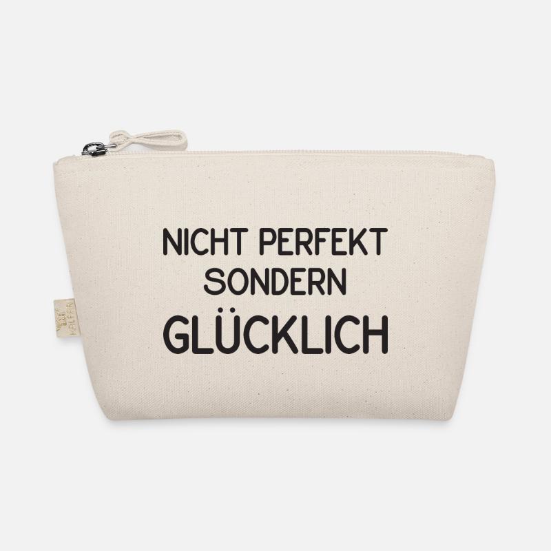 Nicht perfekt aber glücklich Bio-Täschchen