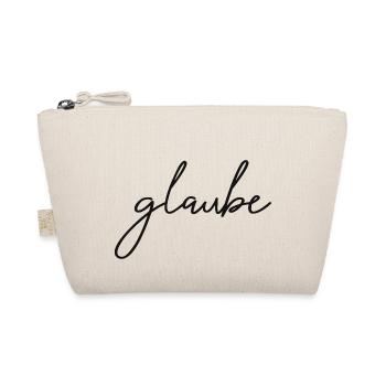 glaube - an dich - Bio-Täschchen - Natur - Vorne