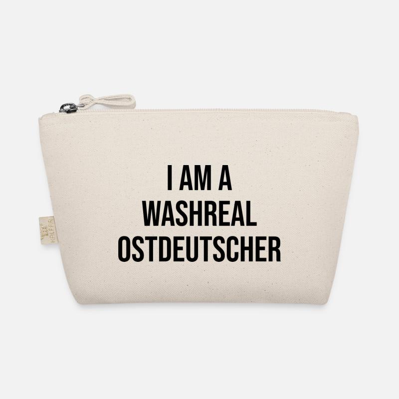 Ein Waschechter Ostdeutscher - Bio-Täschchen - Natur