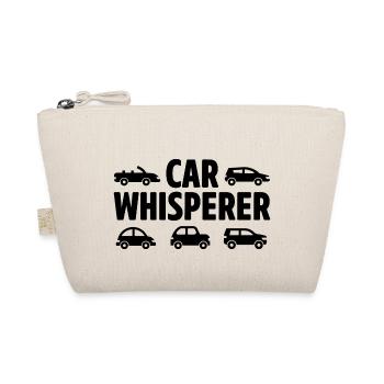 Car Whisperer Car Lover Car Mechanic Vehicle Techn - Organic Pouch - nature - Front