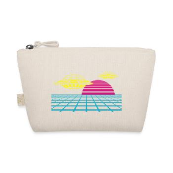 Give your outfit some retro UFO invasion - Organic Pouch - nature - Front