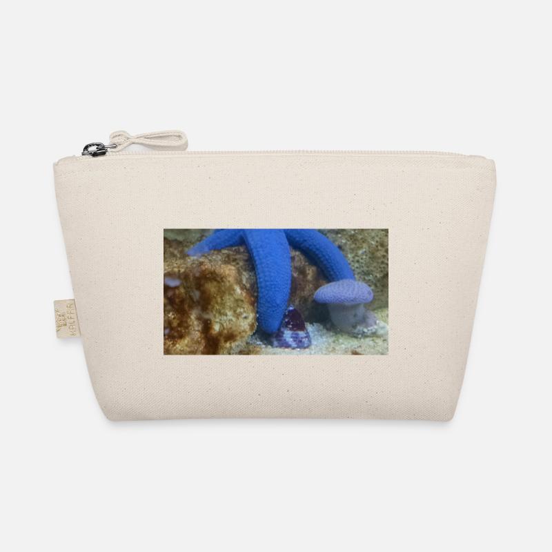 Blauer Seestern Bio-Täschchen