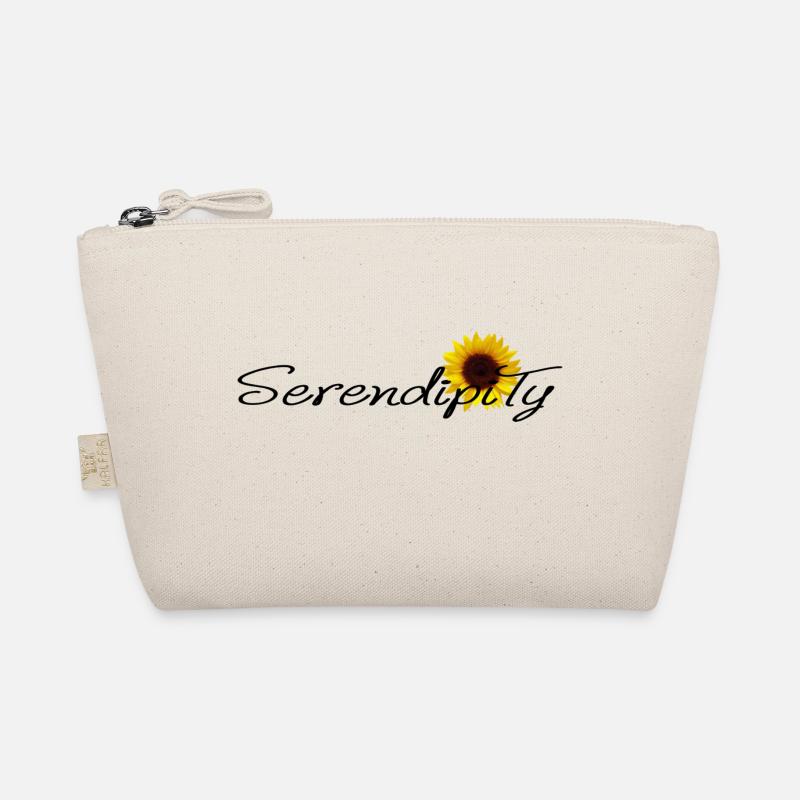Serendipity Sonnenblume Sonne - Bio-Täschchen - Natur