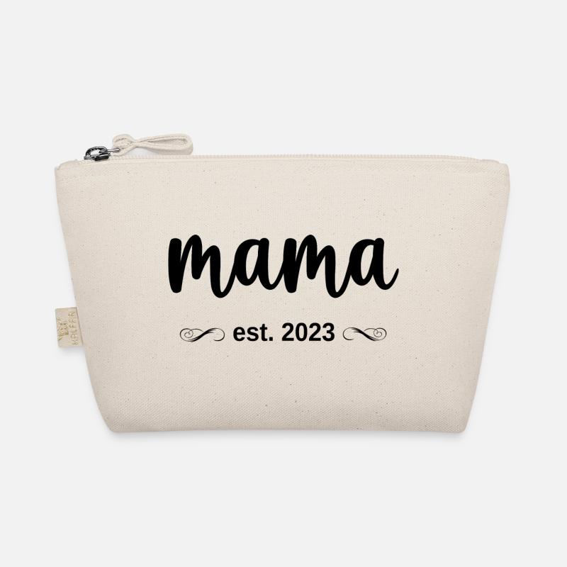 mama est. 2023 - Bio-Täschchen - Natur