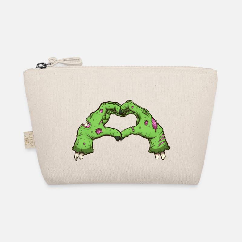Valentine Zombie Hands Organic Pouch