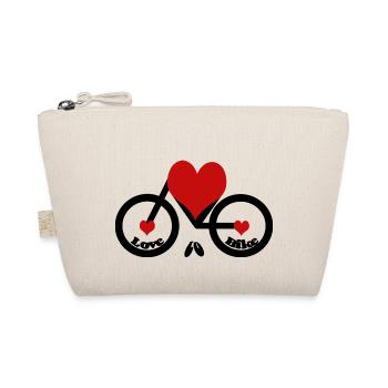 J’adore faire du vélo - Trousse biologique - nature - Devant