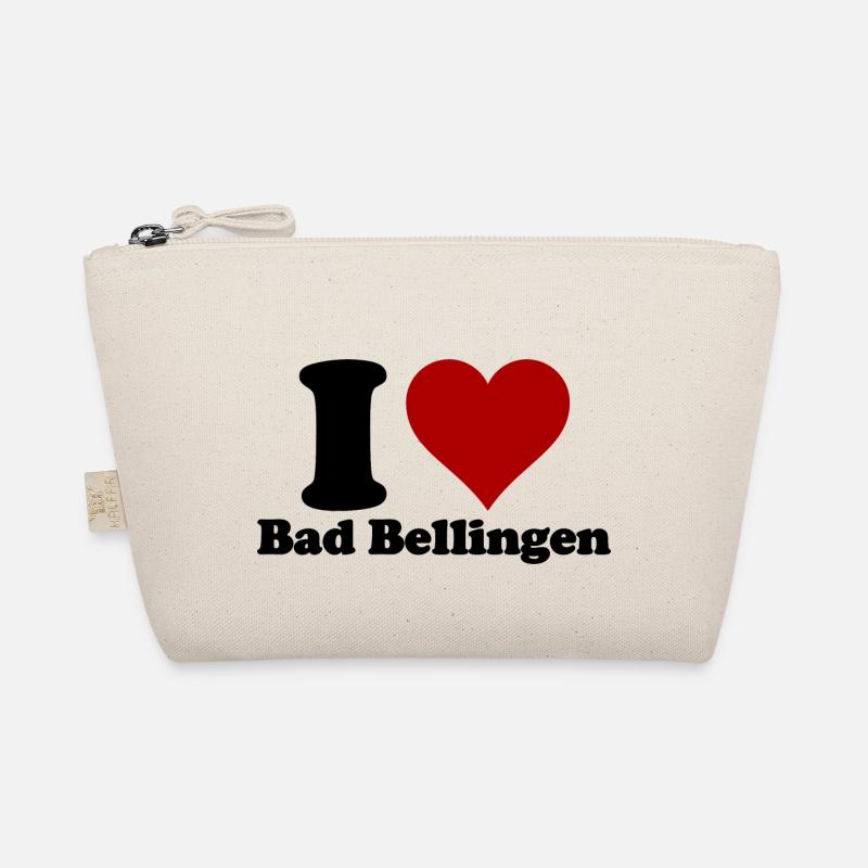 I Love Bad Bellingen - Bio-Täschchen - Natur