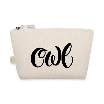 Owl lettrage - Trousse biologique - nature - Devant