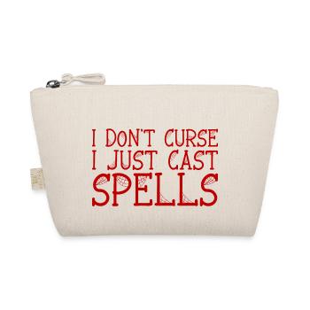 I Don't Curse, I Just Cast Spells 4 - Organic Pouch - nature - Front