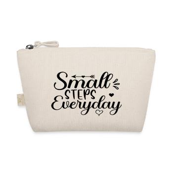 Small Steps Everyday - Organic Pouch - nature - Front
