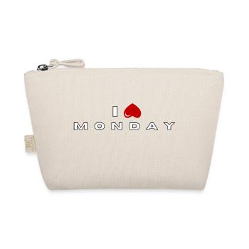 I hate Monday - Organic Pouch - nature - Front