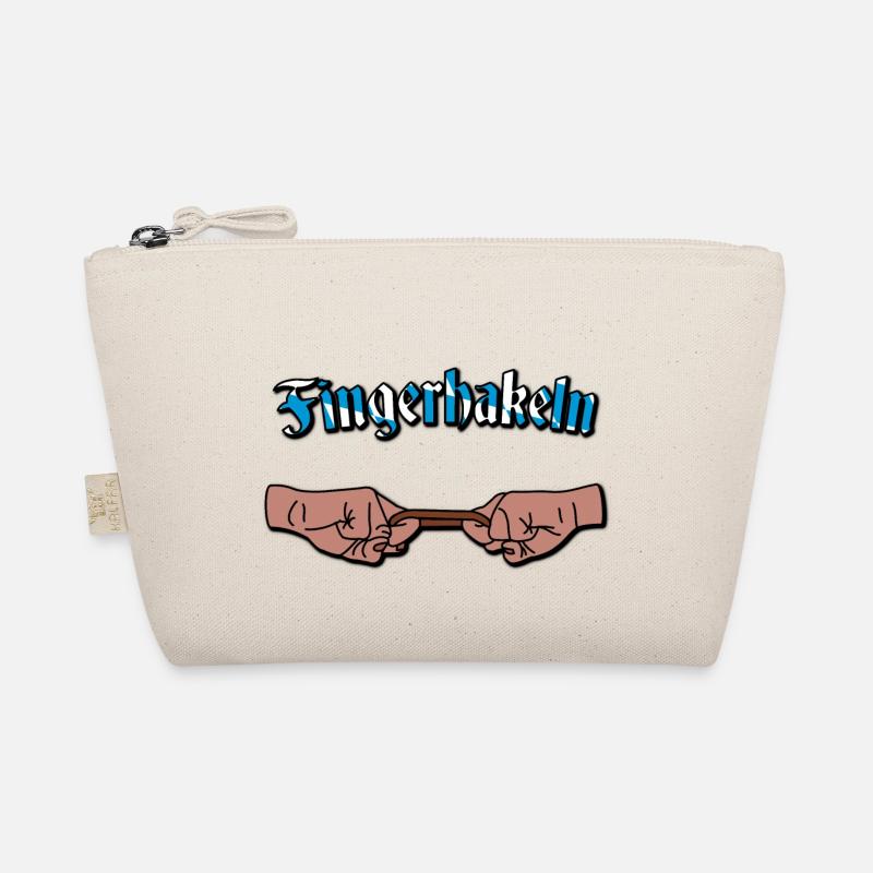 Fingehakeln - Bio-Täschchen - Natur