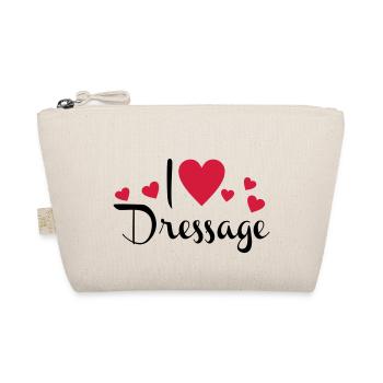 Dressur - Bio-Täschchen - Natur - Vorne